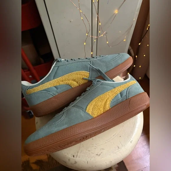 Puma Mens Palermo Weathered Look Sneaker - Picture 3 of 16